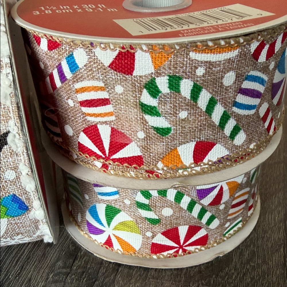 Festive Holiday Ribbon Set - Picture 2 of 3